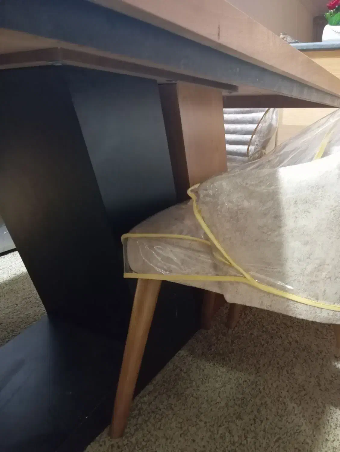 میز ناهارخوری|میز و صندلی غذاخوری|برازجان, |دیوار