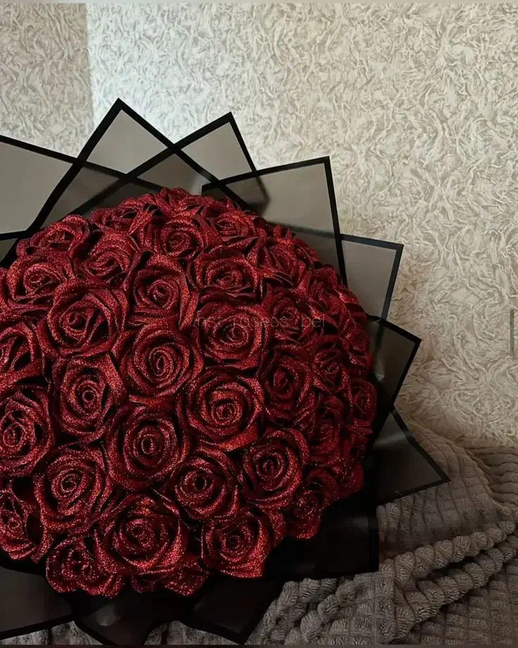 دسته گل رز ربانی|گل مصنوعی|شهرکرد, |دیوار