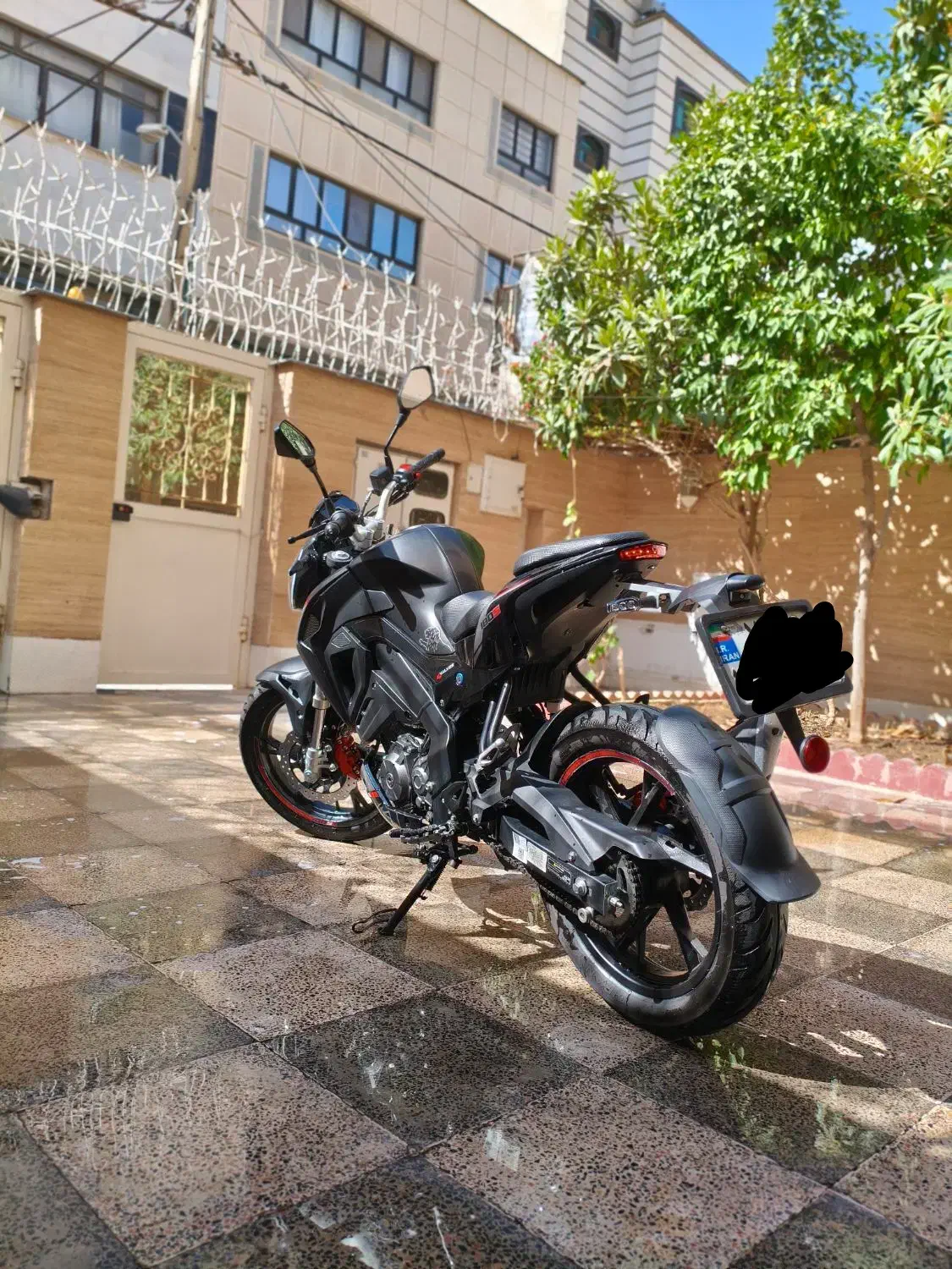 بنلی 180|موتورسیکلت|شیراز, سیلو|دیوار