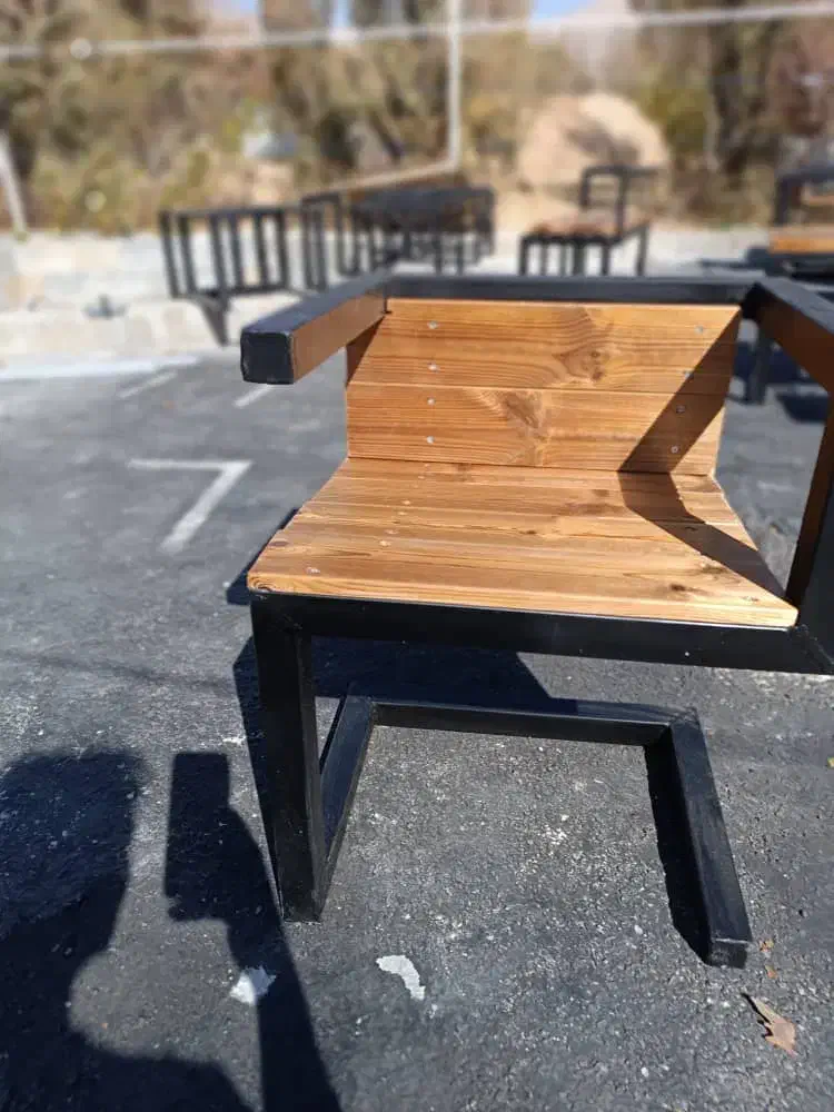 فروش میز و صندلی چوب و فلز|صندلی و نیمکت|همایجان, |دیوار