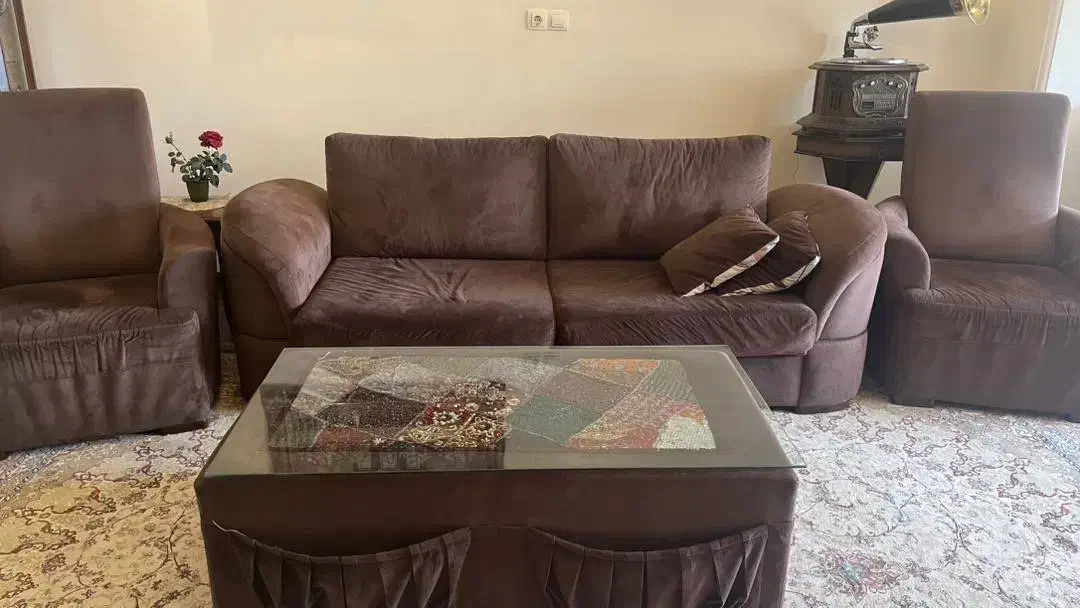 مبلمان ۷ نفره|مبلمان خانگی و میز عسلی|شاهرود, |دیوار