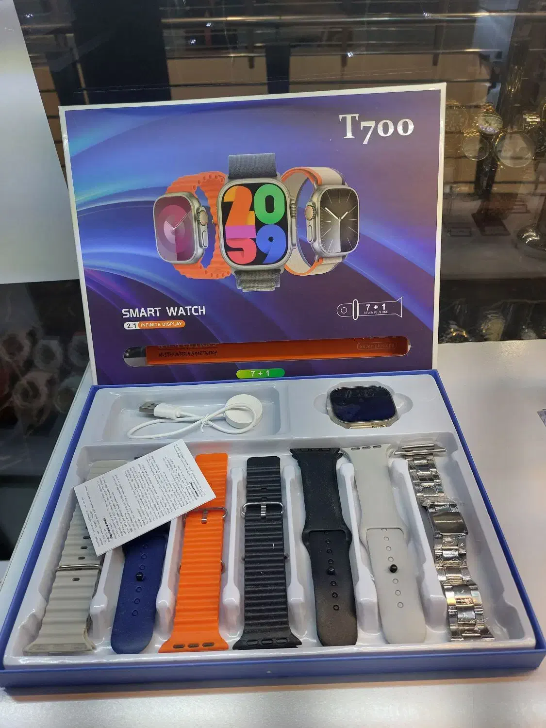 پک ساعت هوشمند اپل واچ ۷بند اف فروشگاهی|لوازم جانبی موبایل و تبلت|اردبیل, |دیوار