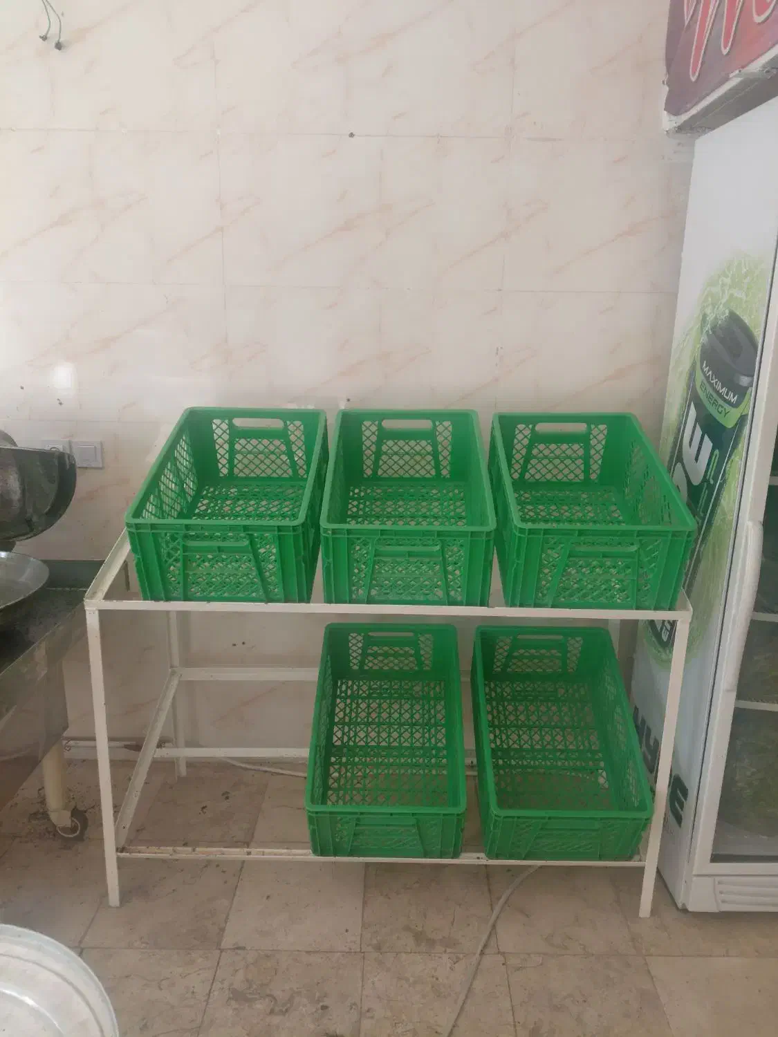 لوازم سبزی خوردکنی ابلیمو گیری استند سبزی ویترین|فروشگاه و مغازه|فردیس, فرامرزیه|دیوار