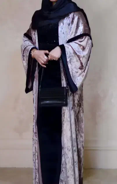 مانتو عبایی مخمل نونو|لباس|خرم‌آباد, |دیوار