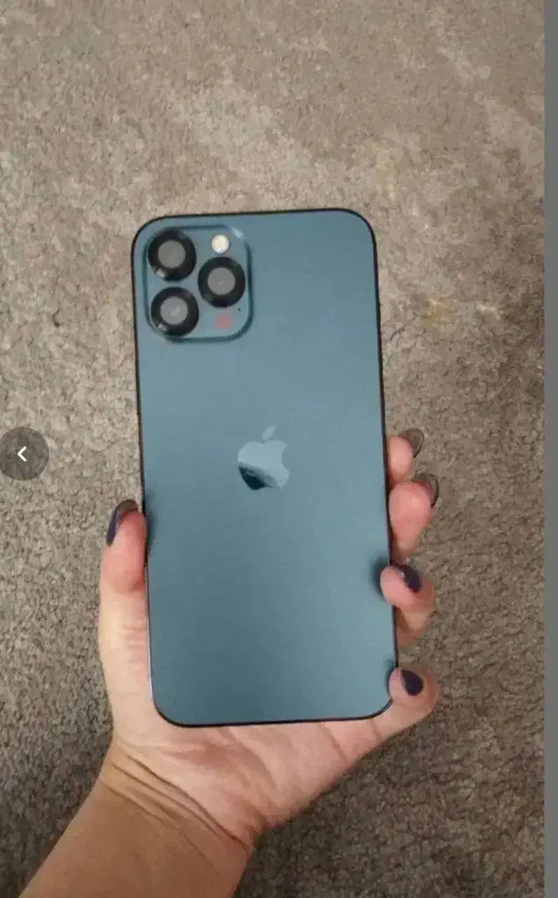 آیفون ۱۲ پرومکس بسیار تمیز و کم کار|موبایل|مشهد, خرمشهر|دیوار