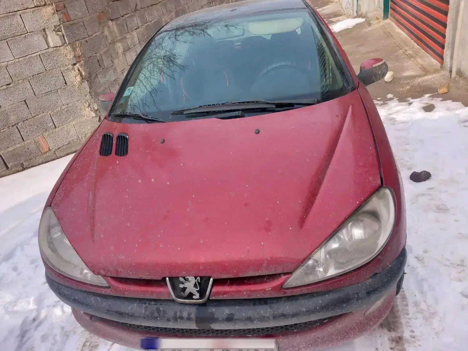 ۲۰۶مدل۸۳ قرمز رنگ|خودرو سواری و وانت|بستان آباد, |دیوار