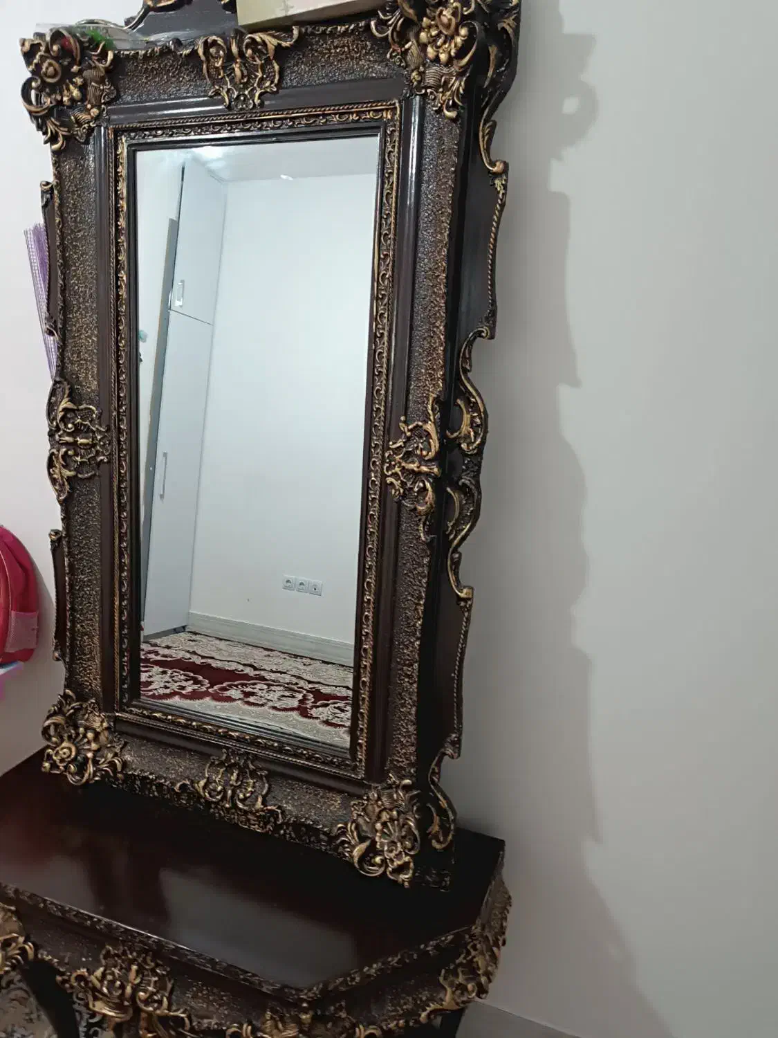 آینه کنسول|بوفه، ویترین، کنسول|کرمانشاه, |دیوار