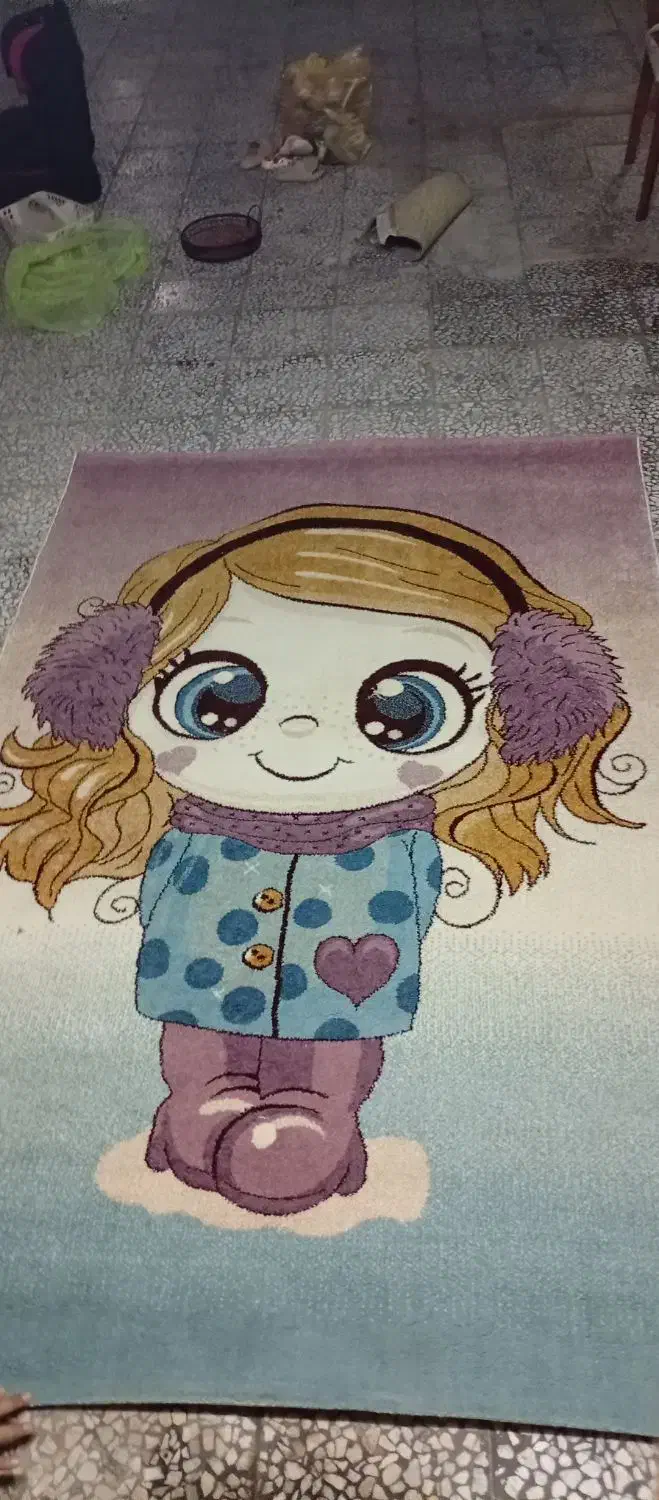 قالیچه کودک ۴متری|فرش|بندر انزلی, کلیور|دیوار