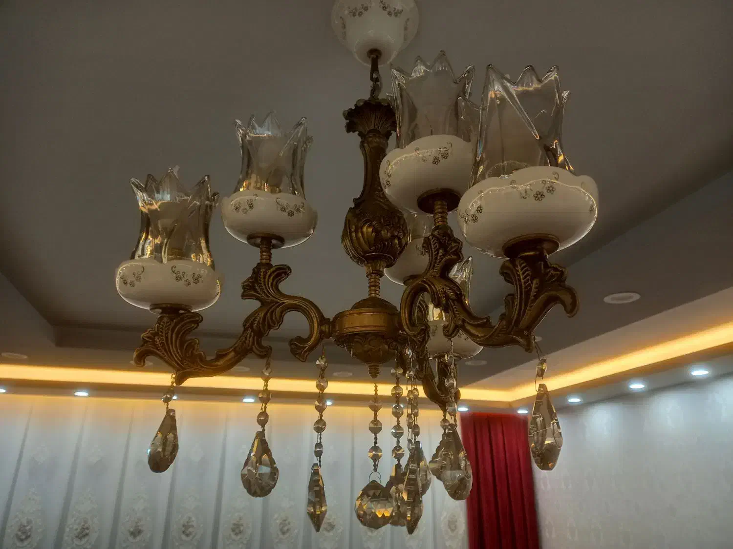 لوستربرنز چینی اصل|لوستر و چراغ آویز|تبریز, |دیوار