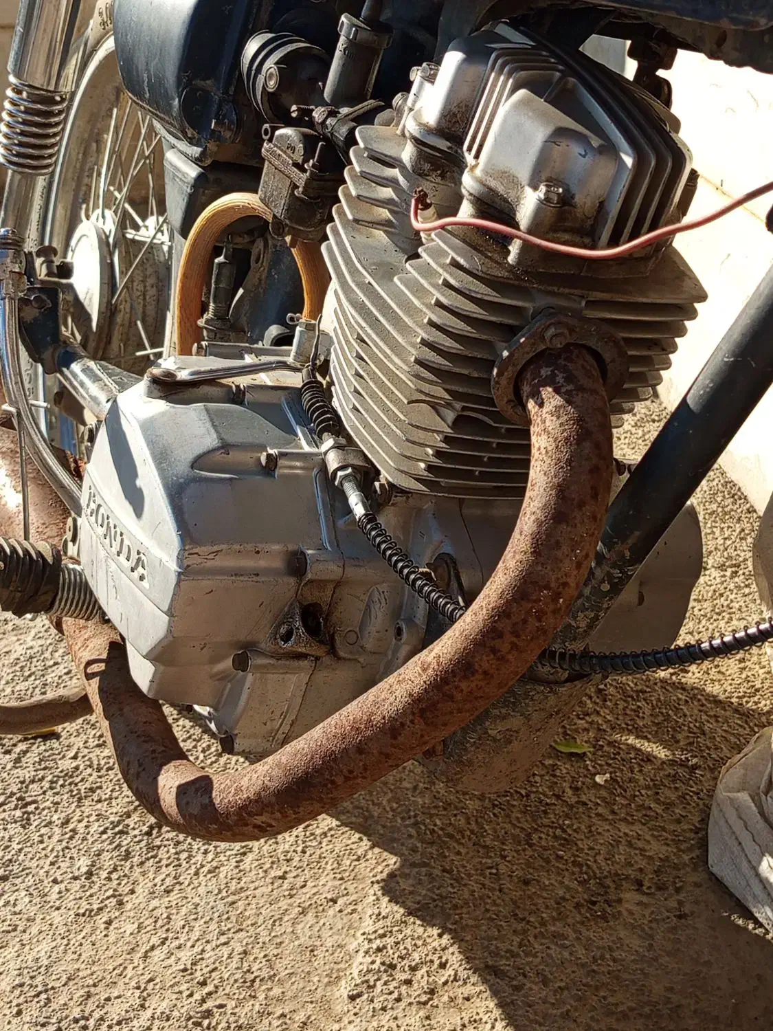 موتور مزایده هوندا اصل|موتورسیکلت|خان ببین, |دیوار