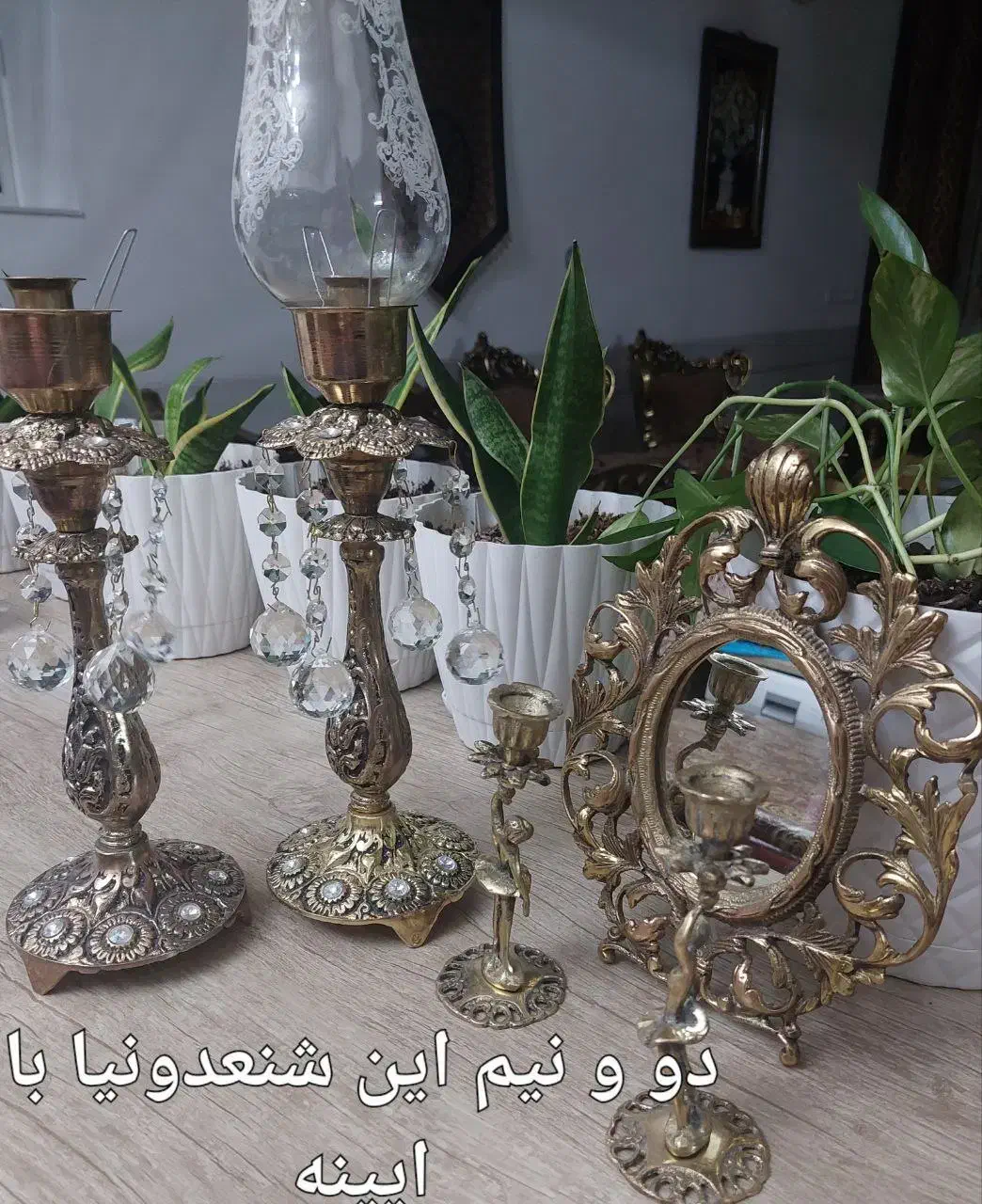 میز برنز(برنج)|صنایع دستی و سایر لوازم تزئینی|الیگودرز, |دیوار