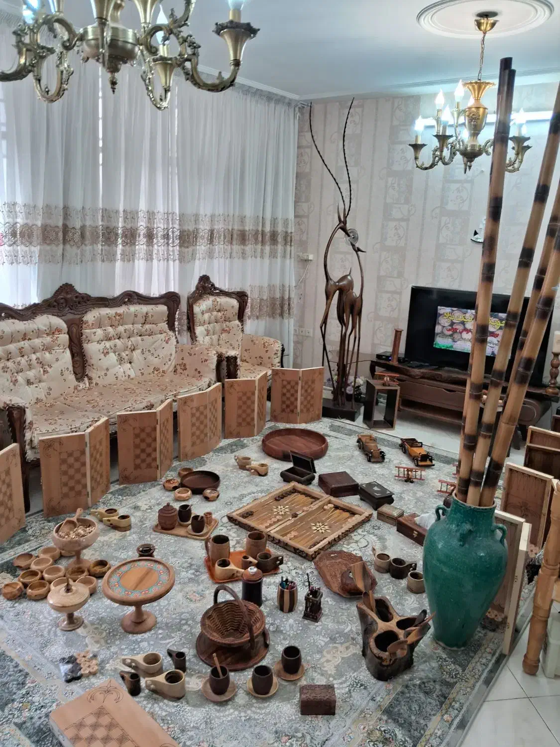 تخته نرد نماد سرخ پوستی و و و|اسباب‌بازی بچه|بروجرد, |دیوار