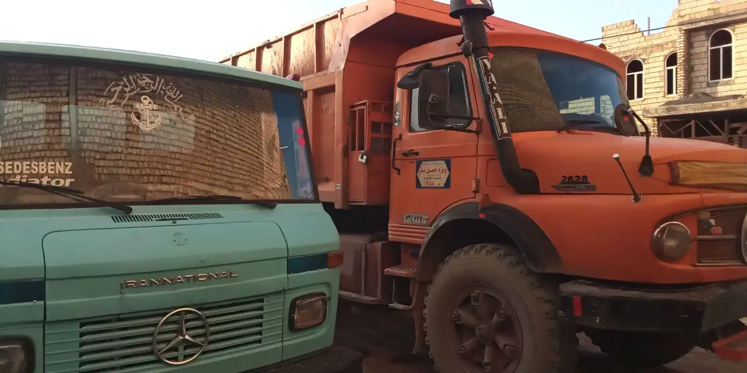 بنز دهچرخ خاور آمیکو تک کمپرس|خودرو سنگین|نجف‌آباد, یزدانشهر|دیوار