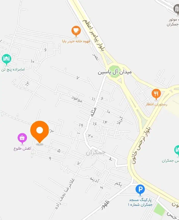 زمین جمکران داخل بافت اینده دار پلاک ۴۰۸|فروش زمین و ملک کلنگی|قم, جمکران|دیوار