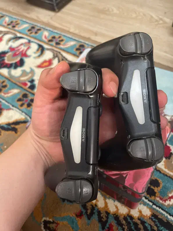 دو دسته ps4 slim 500|کنسول، بازی ویدئویی و آنلاین|اندیشه, اندیشه فاز ۲|دیوار