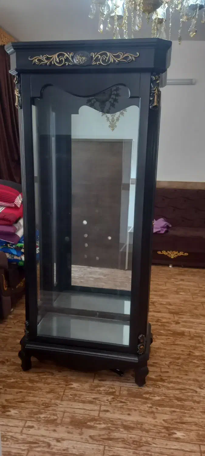 بوفه چوبی پشت ایینه|بوفه، ویترین، کنسول|مرند, |دیوار