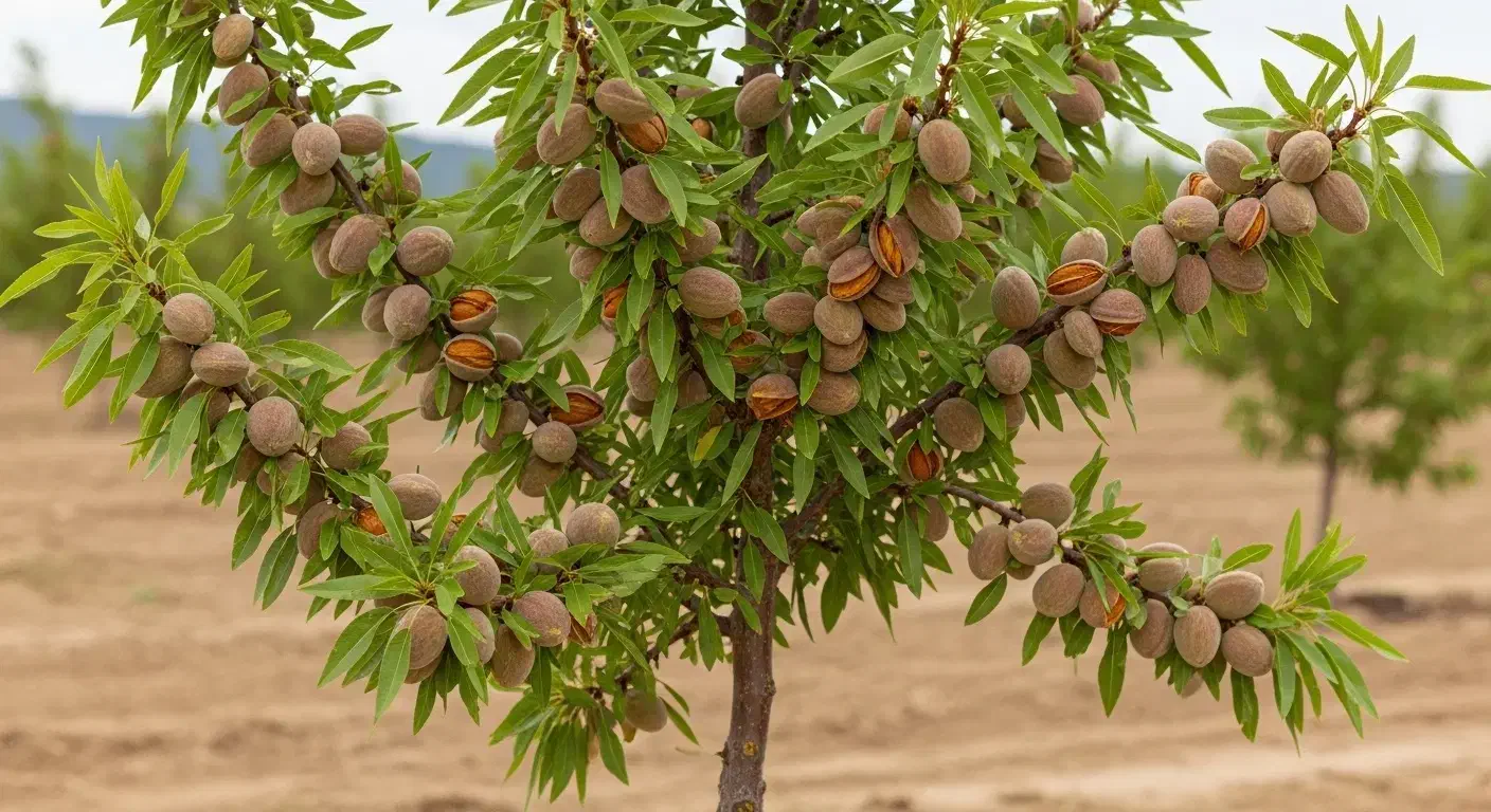 نهال بادام آریال اصلاحشده با باردهی زیاد|خدمات باغبانی و درختکاری|بوکان, |دیوار