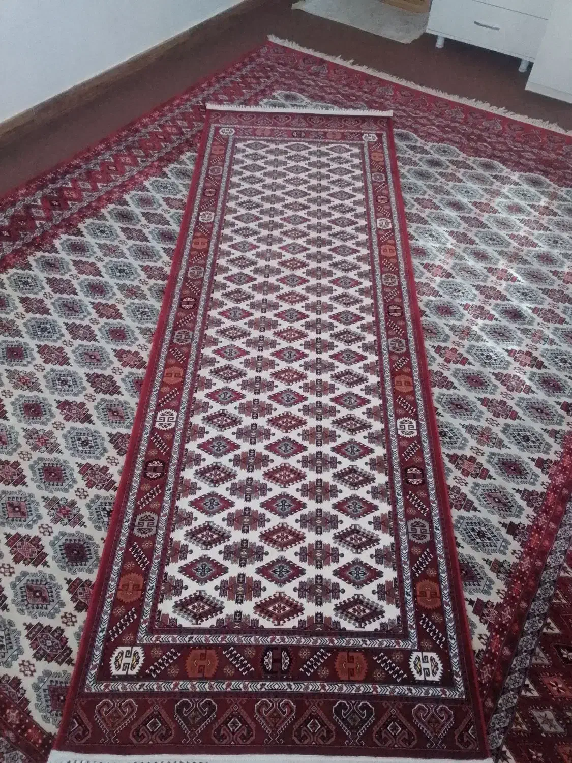 فرش کناره ۱ در ۳ متر ۱۰میلیون|فرش|گنبد کاووس, |دیوار