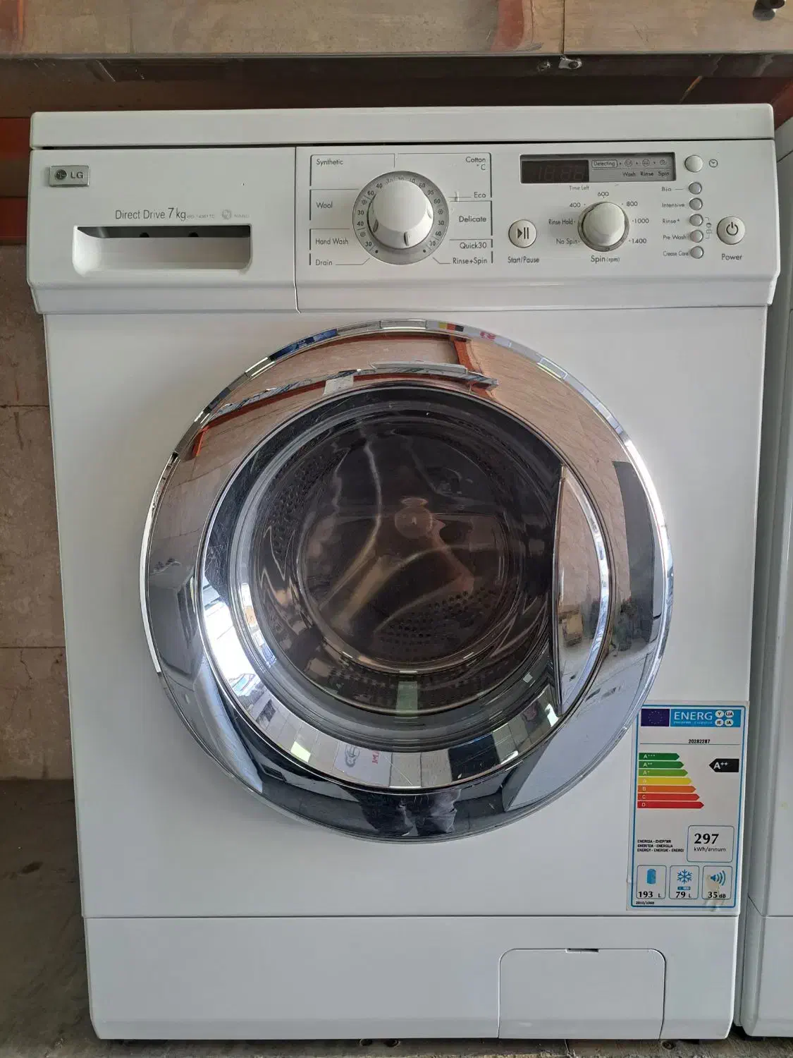 لباسشویی الجی ۷ کیلویی گیربکسی در حدنو|ماشین لباسشویی و خشککن لباس|تهران, آذری|دیوار