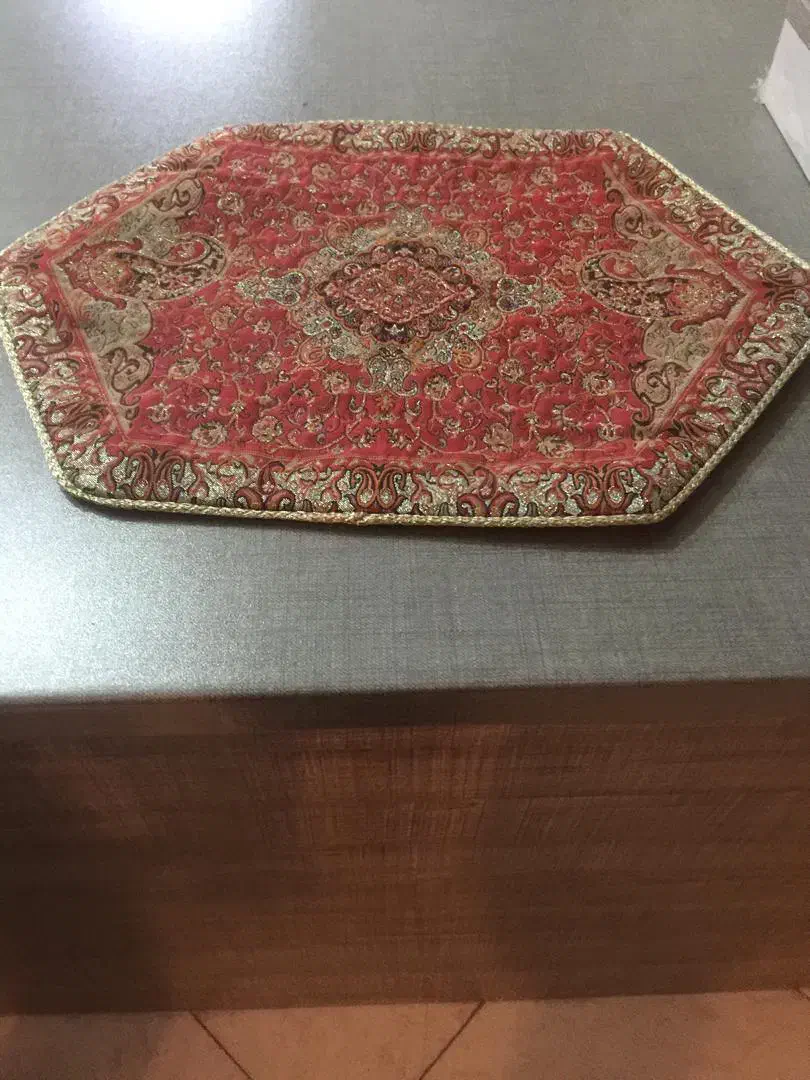 رومیزی عسلی جلوی مبل|پرده، رانر، رومیزی|قزوین, |دیوار