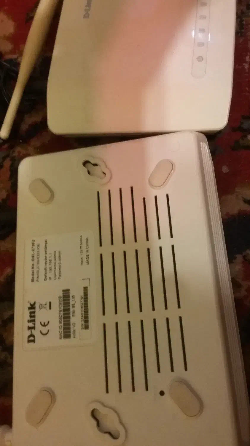 مودم اینترنت ADSL DLINK|مودم و تجهیزات شبکه|قزوین, |دیوار