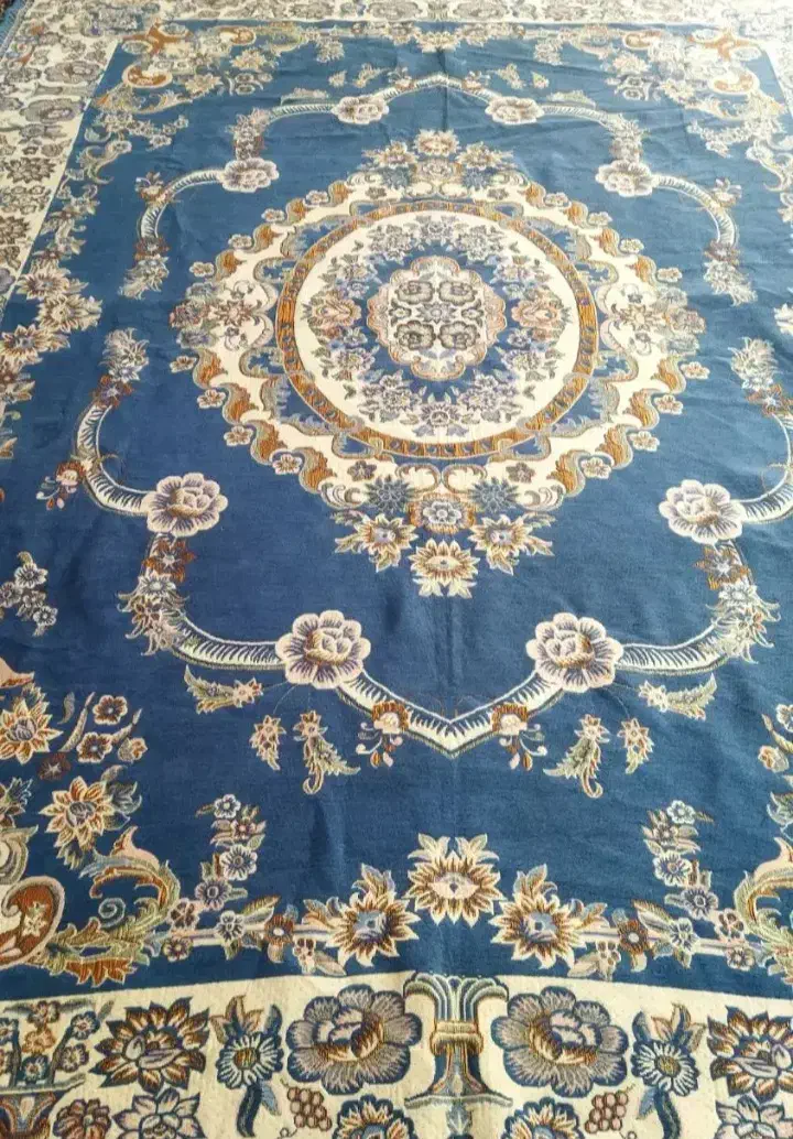 روفرشی  ۱۲متری سورمه ای مخمل|روفرشی|کرج, حیدرآباد|دیوار