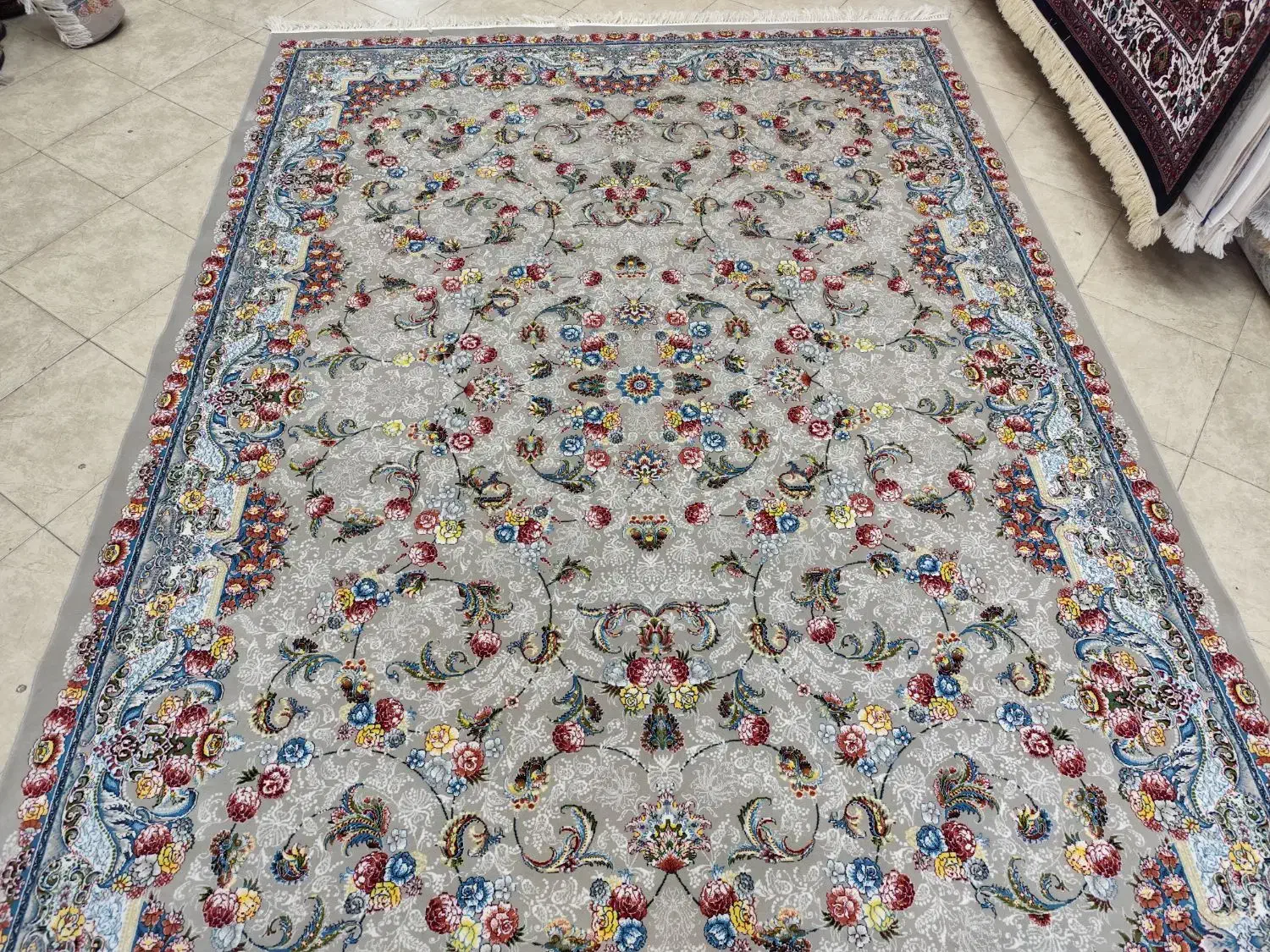 2تخته فرش 9متری 700شانه کارکرده در حد نو|فرش|زنجان, |دیوار