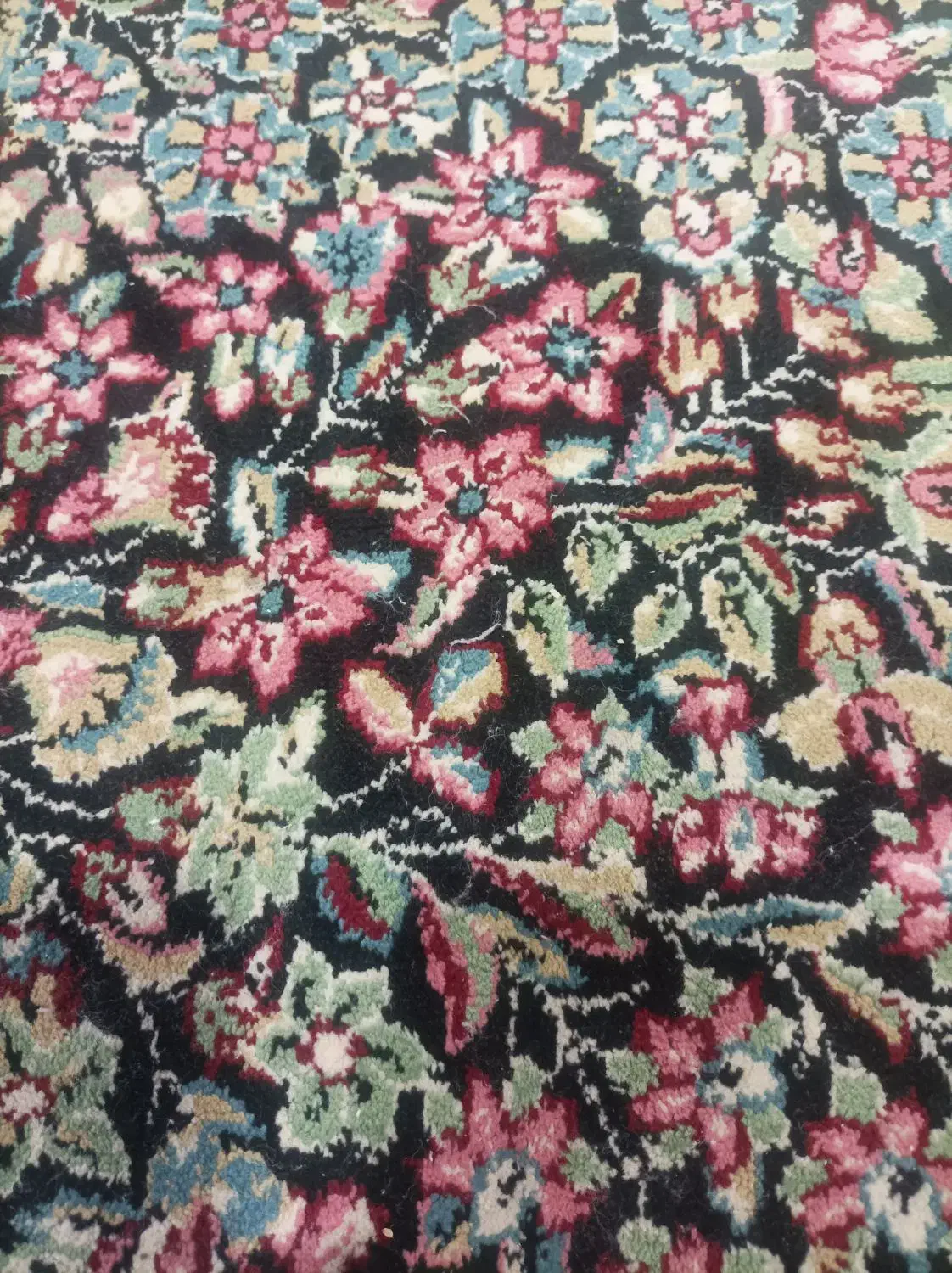 فروش فرش زیر قیمت بازار رنگ کرم گردویی زیبا|فرش|بم, |دیوار