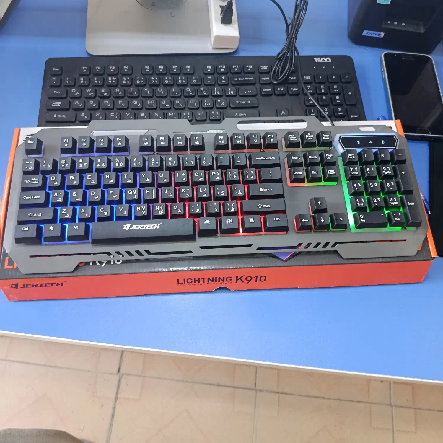 کیبورد گیمینگ جرتک مدل K910|قطعات و لوازم جانبی رایانه|ارومیه, |دیوار