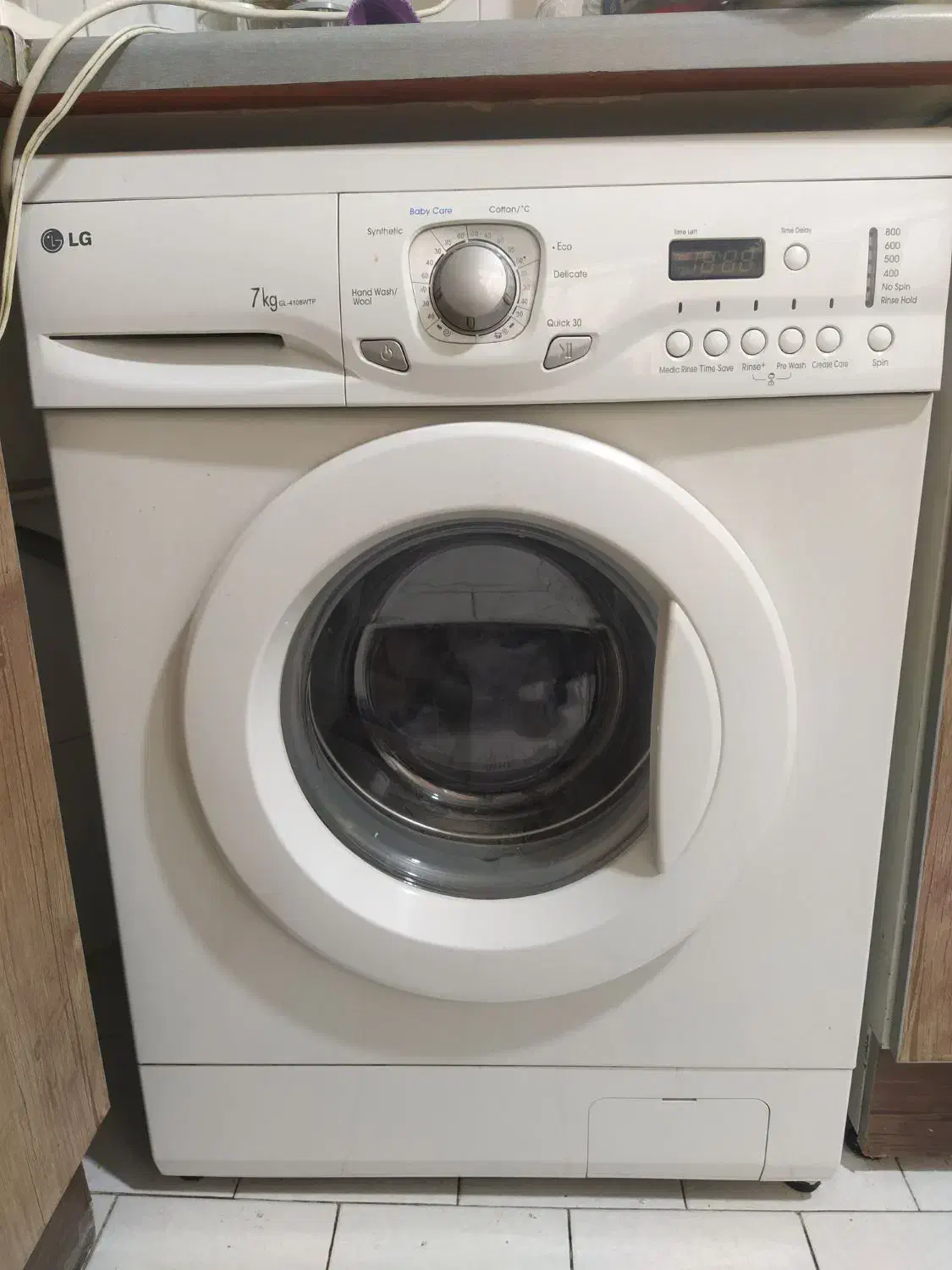 لباسشویی ال جی ۷ کیلویی سفید|ماشین لباسشویی و خشک‌کن لباس|تهران, شهرک غرب|دیوار