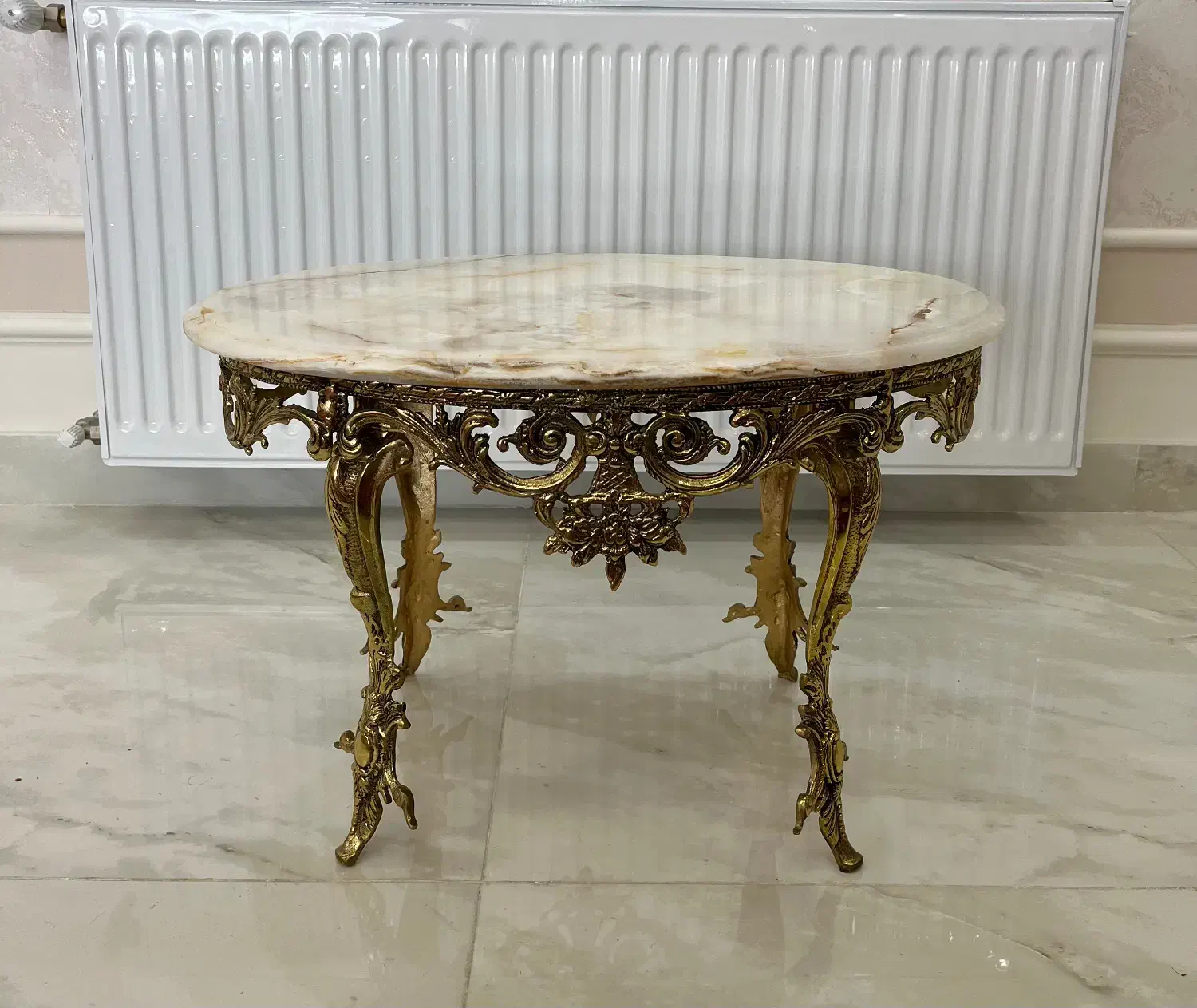 میز عسلی جلو مبلی برنز|مبلمان خانگی و میز عسلی|تبریز, |دیوار