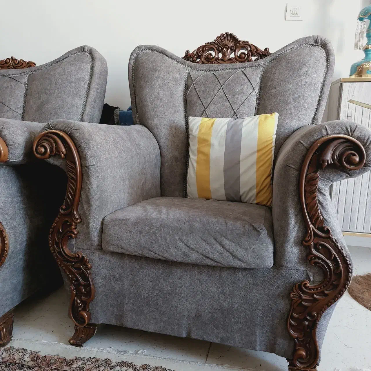 مبل هفت نفره|مبلمان خانگی و میز عسلی|تویسرکان, |دیوار