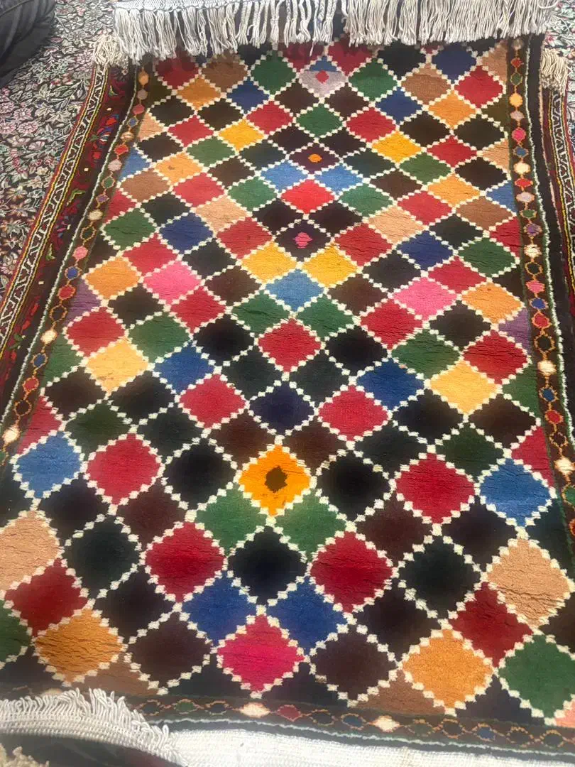 قالی دست بافت  تمیز و نو|فرش|اهواز, منبع اب|دیوار