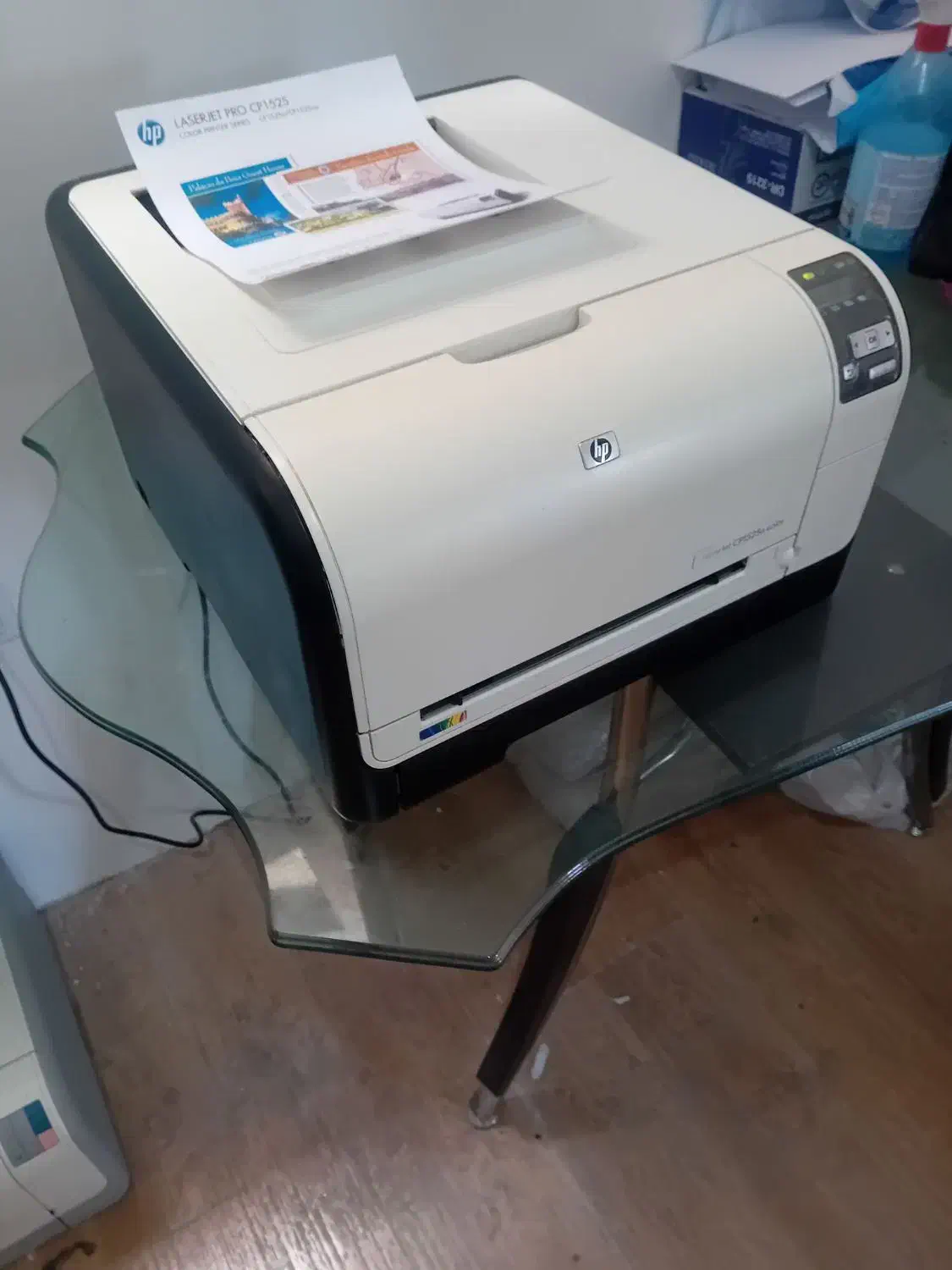 پرینتر لیزری رنگی شبکه وایفایدار مدل اچ پی hp1525n|پرینتر، اسکنر، کپی، فکس|تبریز, |دیوار