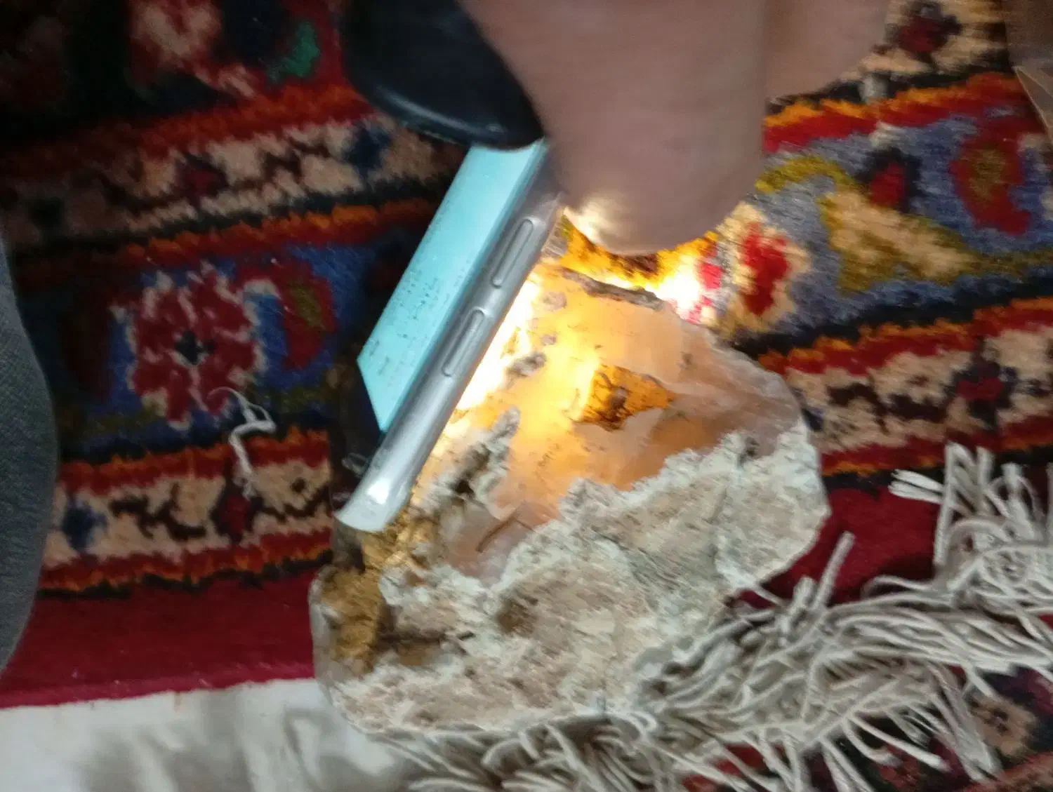 عقیق تراش نخورده سلیمانیه|جواهرات|بروجرد, |دیوار