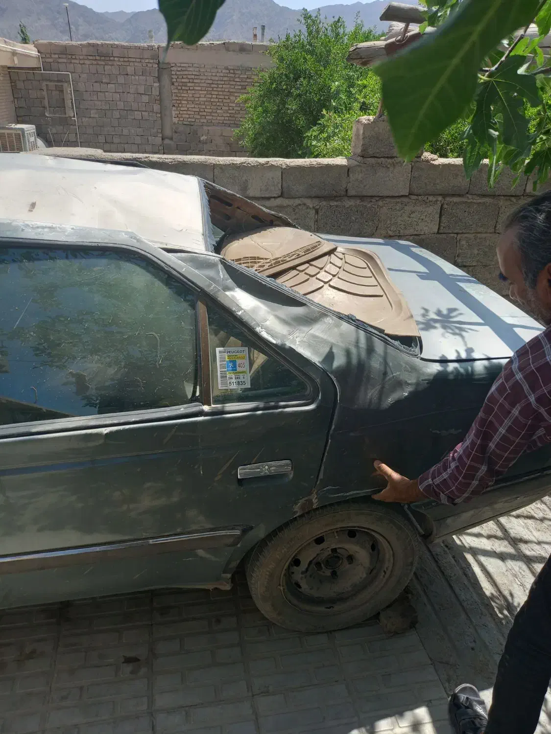 پژو۲۰۰۰تصادفی|خودرو سواری و وانت|گلباف, |دیوار