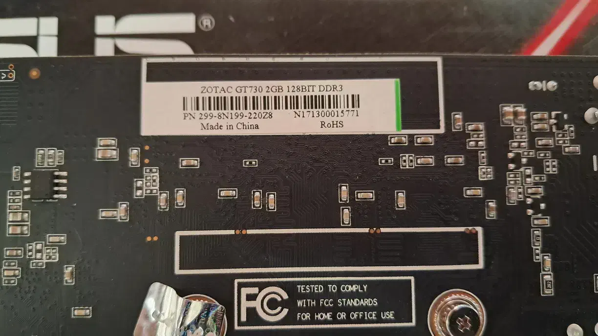 کارت گرافیک GT730 Zotac 2GB 128bit|قطعات و لوازم جانبی رایانه|تبریز, |دیوار