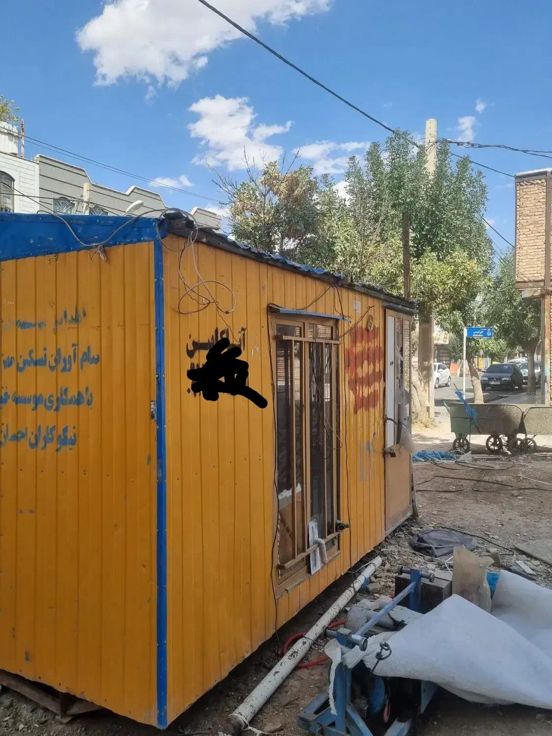 کانکس ۱۰ متری با شاسی تیراهن|مصالح و تجهیزات ساختمان|ازنا, |دیوار