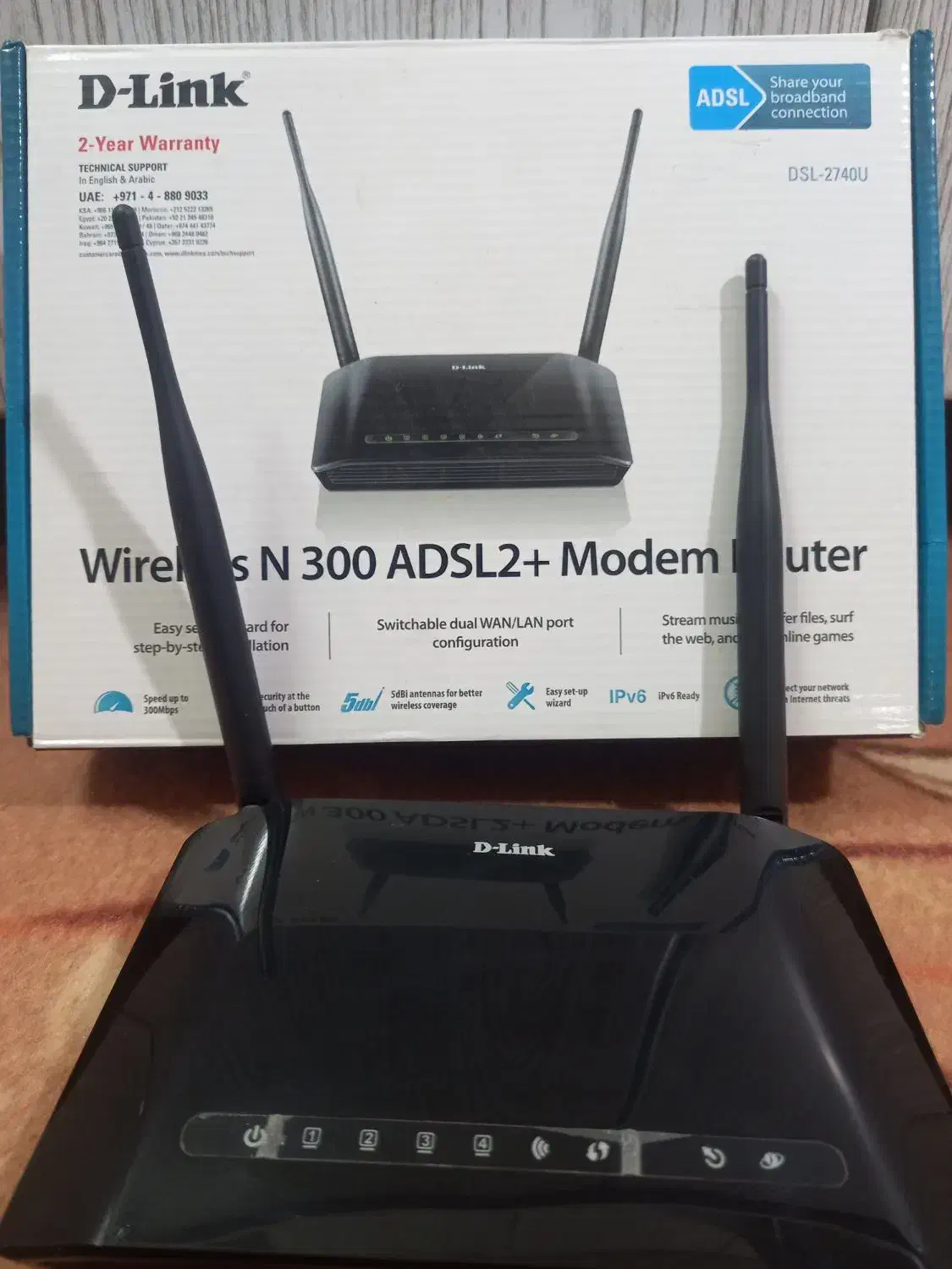 مودم adsl دی لینک|مودم و تجهیزات شبکه|شیراز, غدیر جنوبی|دیوار