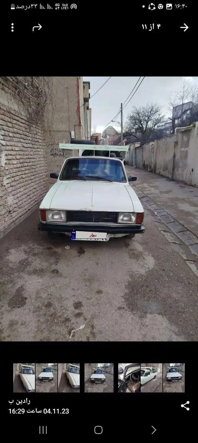 وانت مدل ۸۸|خودرو سواری و وانت|اردبیل, |دیوار