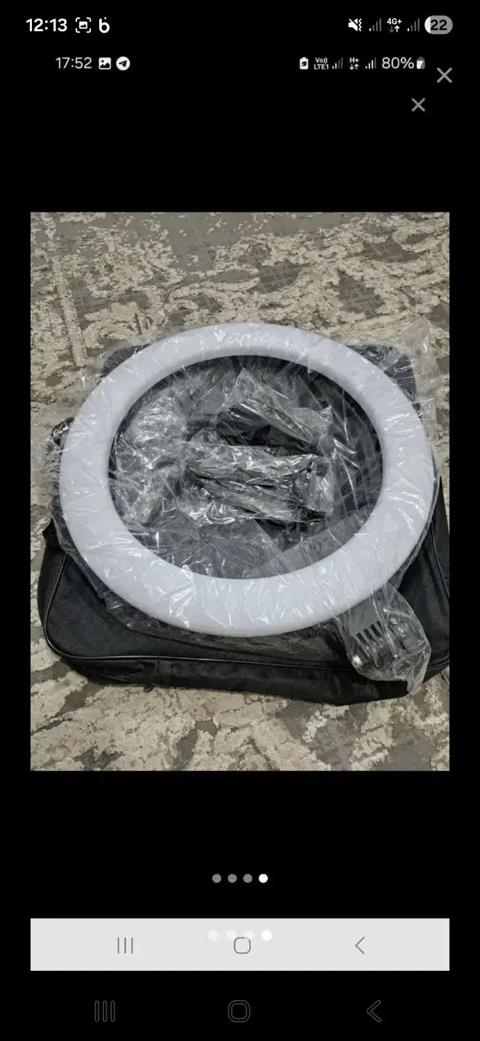 رینگ لایت حرفه ای|دوربین عکاسی و فیلمبرداری|تهران, صادقیه|دیوار