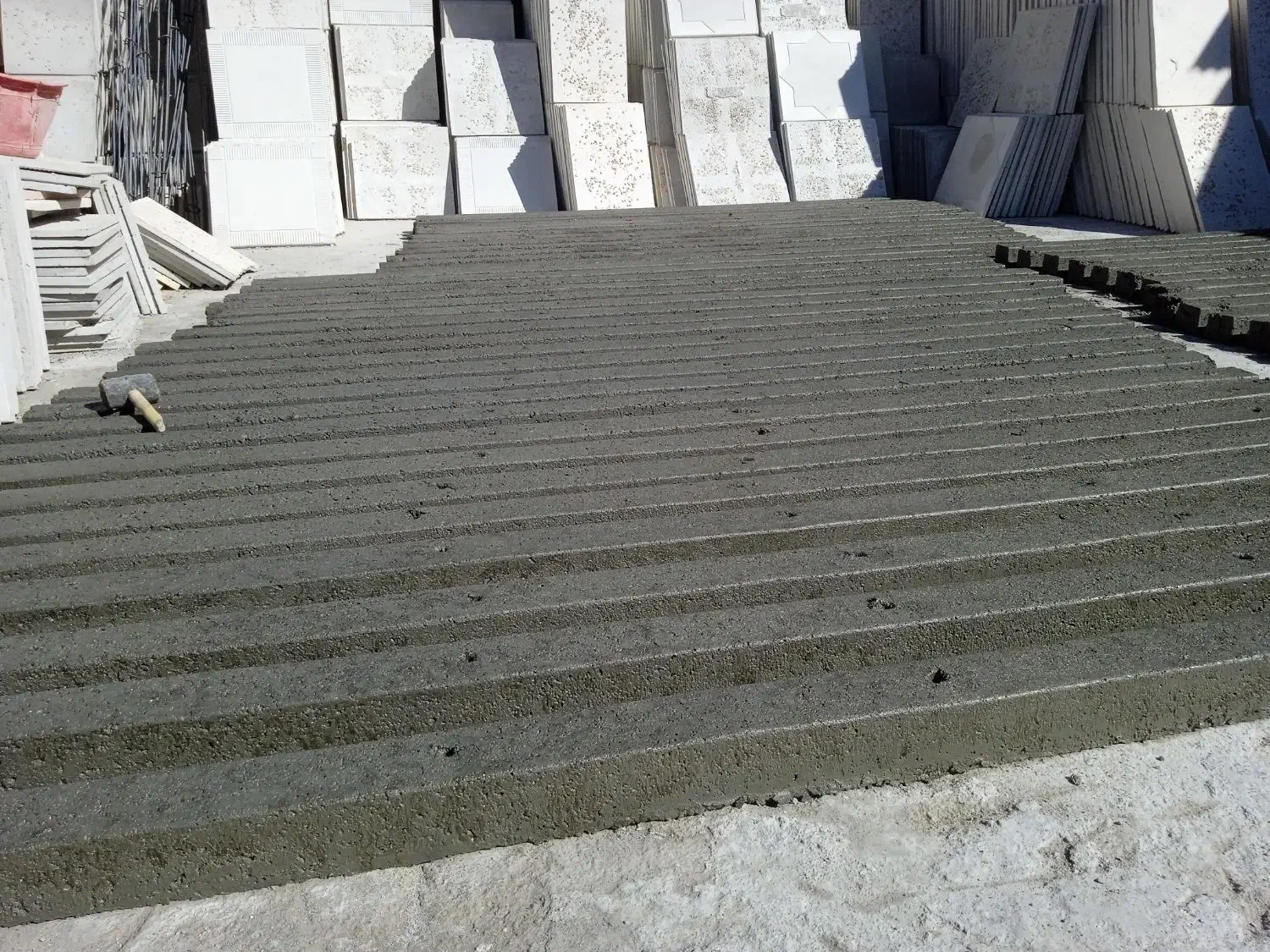 پایه فنس بتنی و داربست انگور|مصالح و تجهیزات ساختمان|داراب, |دیوار