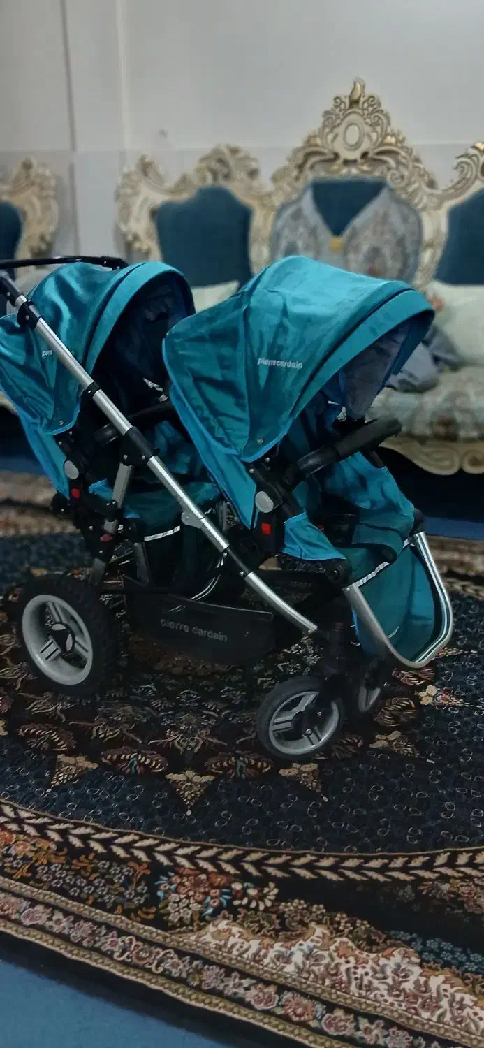 کالسکه دوقلو پیرگاردین|کالسکه و لوازم جانبی|ری, علایین|دیوار