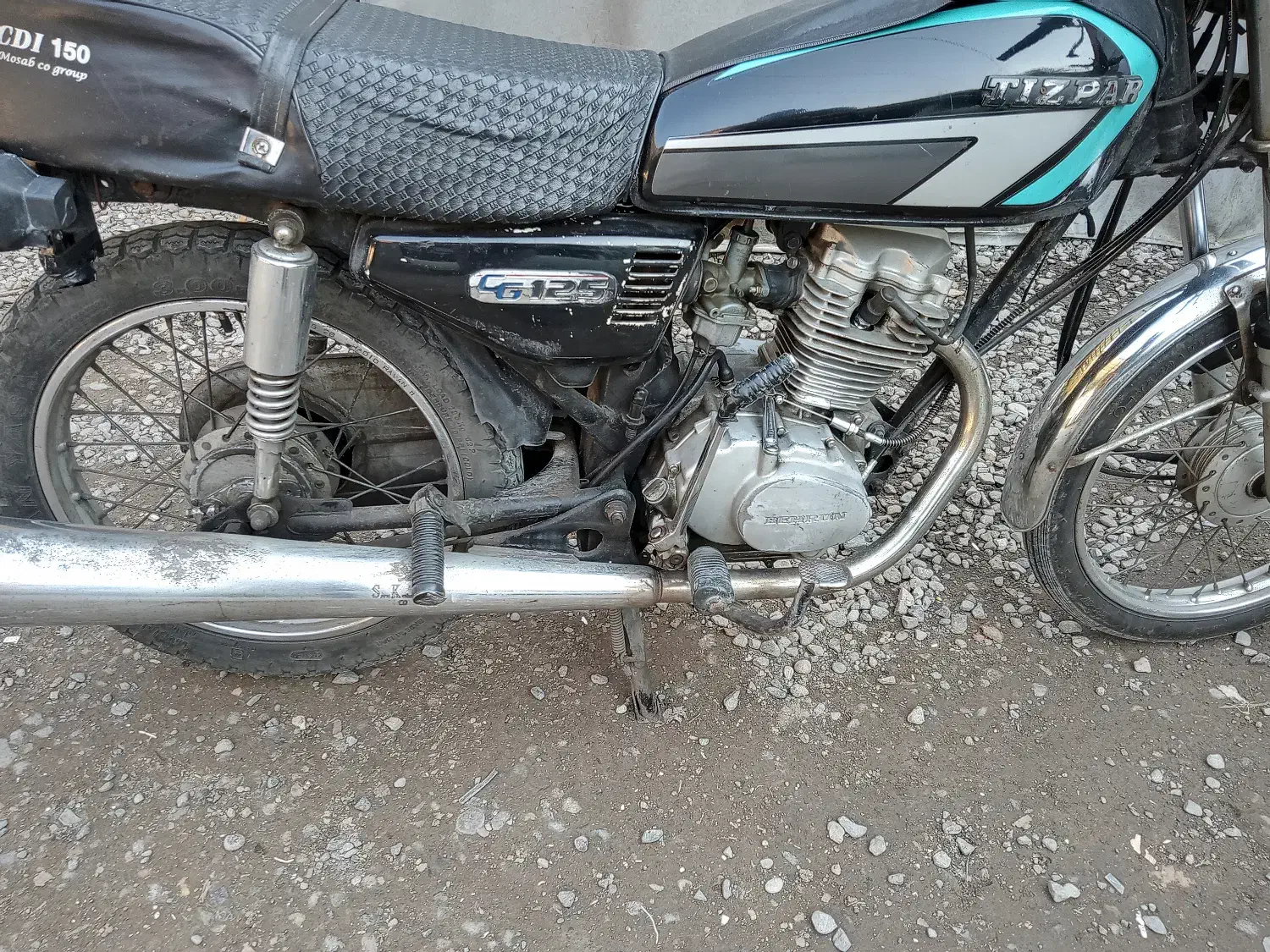 هوندا ۱۲۵ مزایده|موتورسیکلت|لنگرود, |دیوار