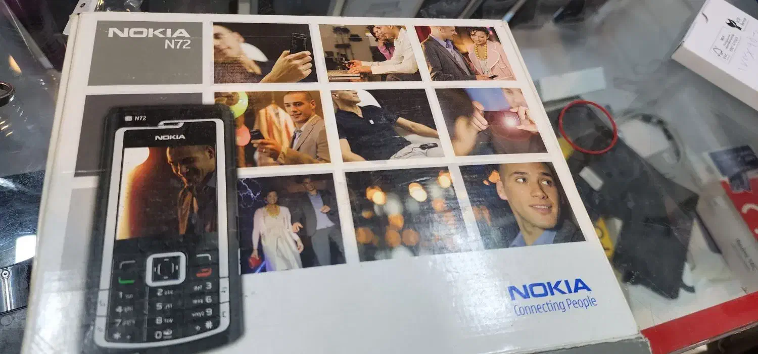 نوکیا اصلی N72|موبایل|بروجرد, |دیوار