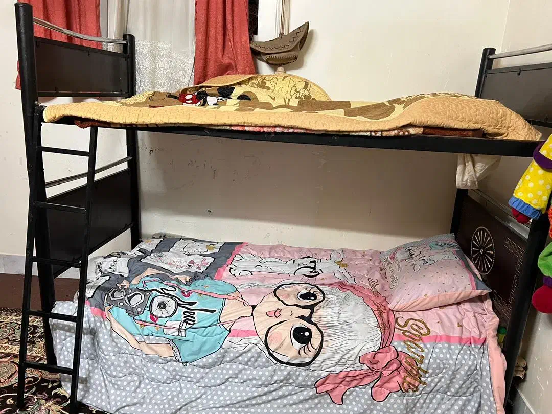 تخت دو طبقه قیمت 6 ملیون|تخت و سرویس خواب|جهرم, |دیوار