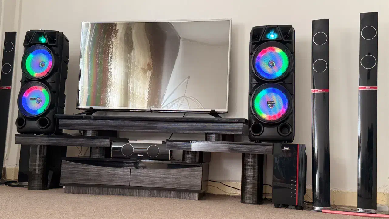 اسپیکر مراسمی بزرگ (باند خانگی)|سیستم صوتی خانگی|مریوان, |دیوار