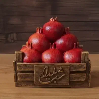 جعبه ی انار شب یلدا|صنایع دستی و سایر لوازم تزئینی|خرمشهر, |دیوار