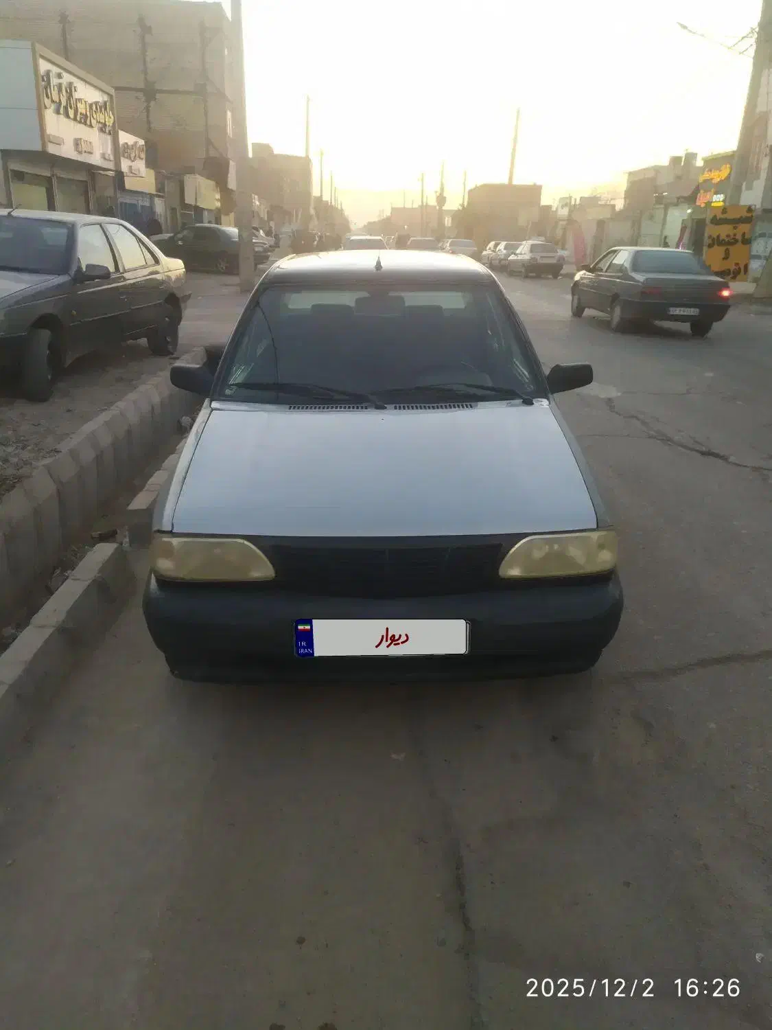 پرایدنقره ای مدل85خانگی|خودرو سواری و وانت|زابل, |دیوار