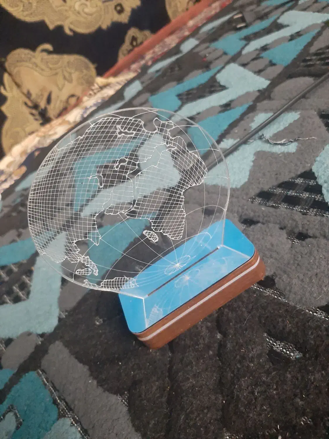 شبخواب|چراغ خواب و آباژور|رودبنه, |دیوار